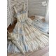 Miss Point Point Garden Embroidered Tiered JSK(Reservation/3 Colours/Full Payment Without Shipping)